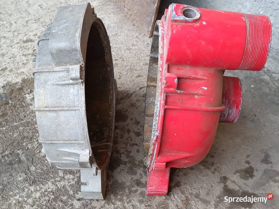 Zestaw korpus motopompa szlamowa 3 całe 75 mm małopolskie Pagorzyna