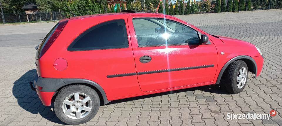 Opel Corsa C 10 BLPG hak 65l LPG100 opłaty ważne Skaryszew sprzedam