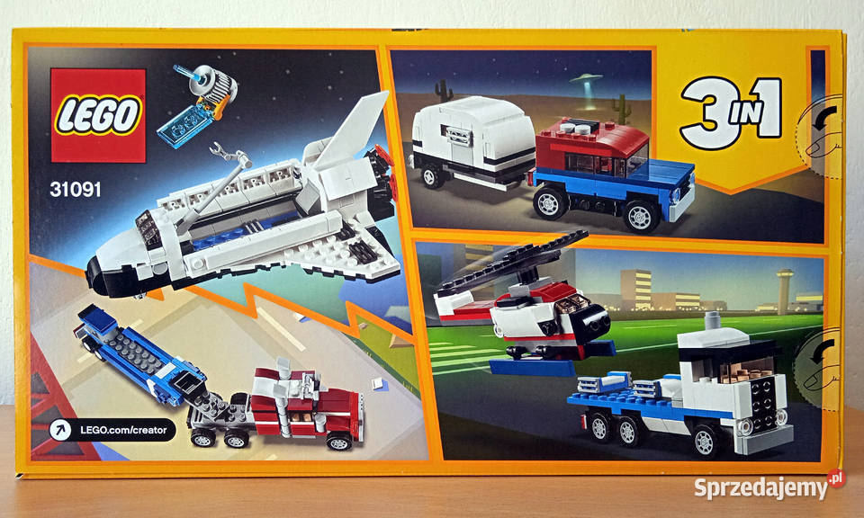 LEGO Creator 31091 Transporter promu 3w1 Klocki Poznań