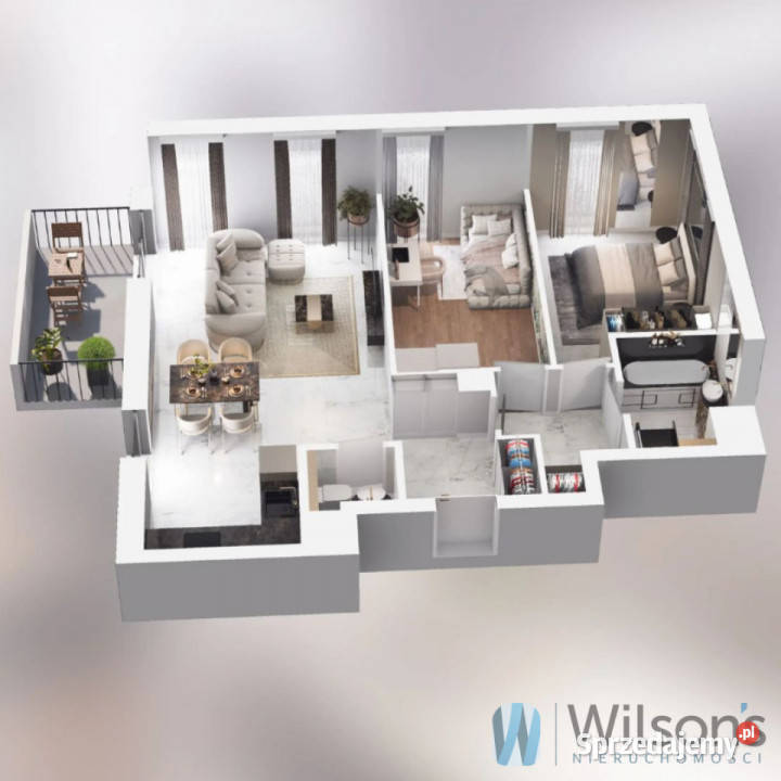 Mieszkanie 6761m2 3 pokoje Piastów Liczba pokoi 3 Sprzedaż sprzedam