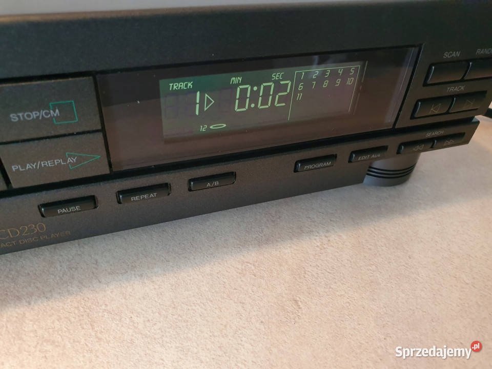 PHILIPS CD 230 CD230 Odtwarzacz kompaktowy Audio Międzychód