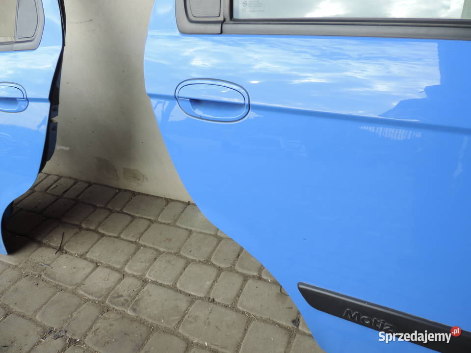 DRZWI PRAWE TYLNE TYŁ CHEVROLET MATIZ 2 19U Nowy Sącz