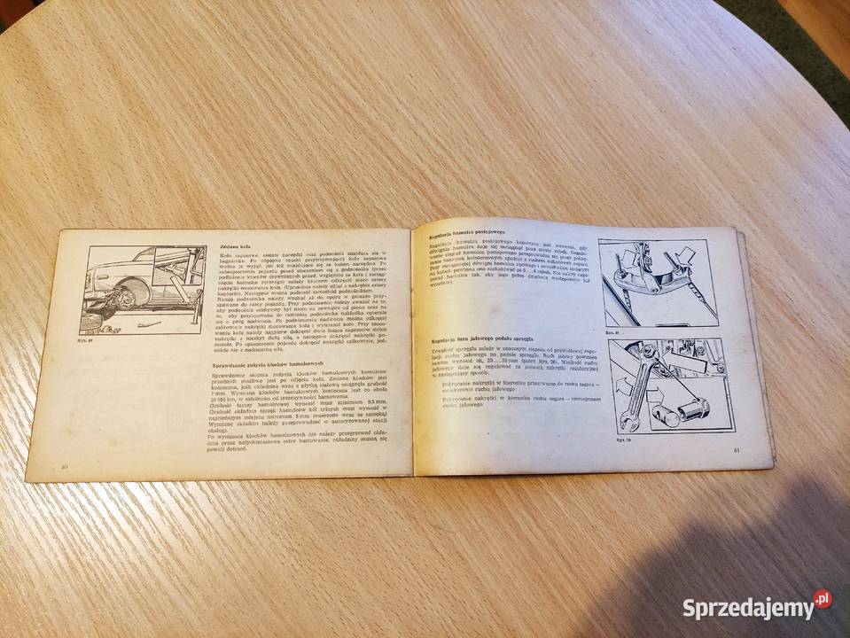 Oryginalna instrukcja obsługi Wartburg 353 Rzeszów