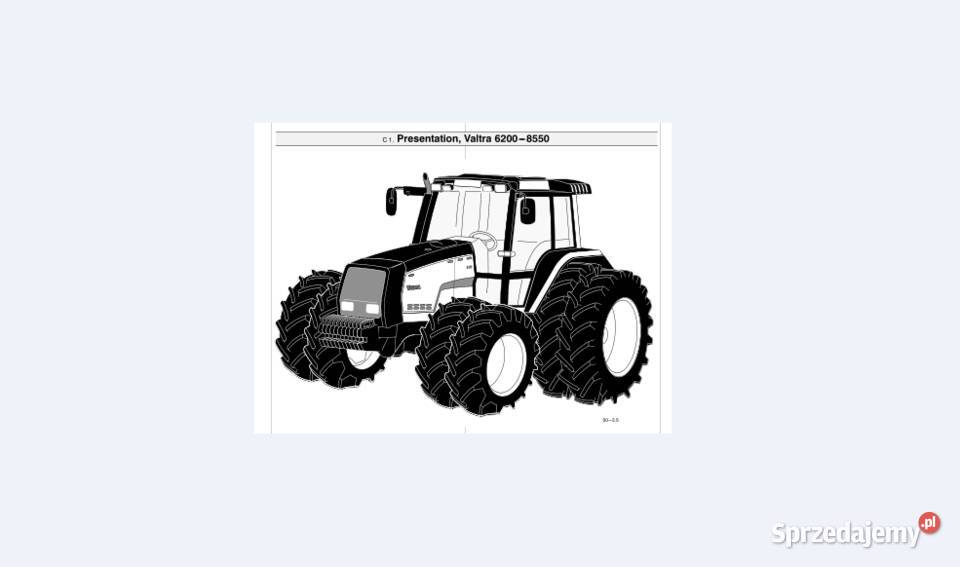 VALTRA 8400 8550 instrukcja obsługi Kielce