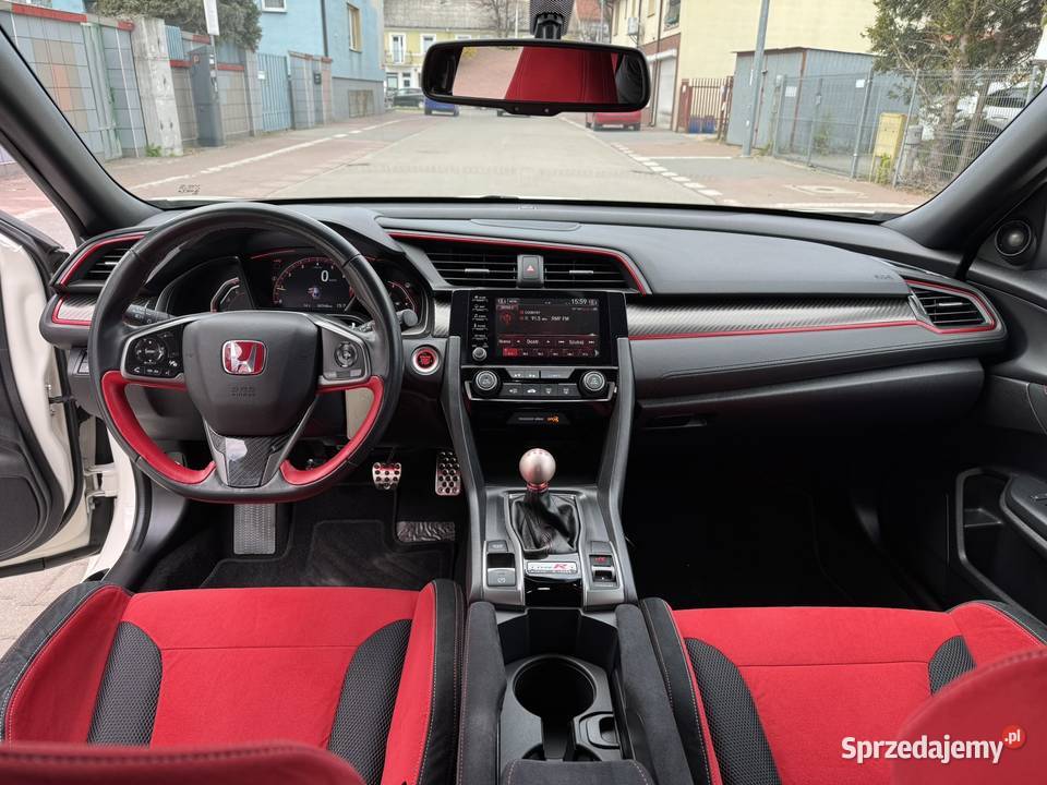 Honda Civic X 20 FK8 Type R Championship White Ostrołęka