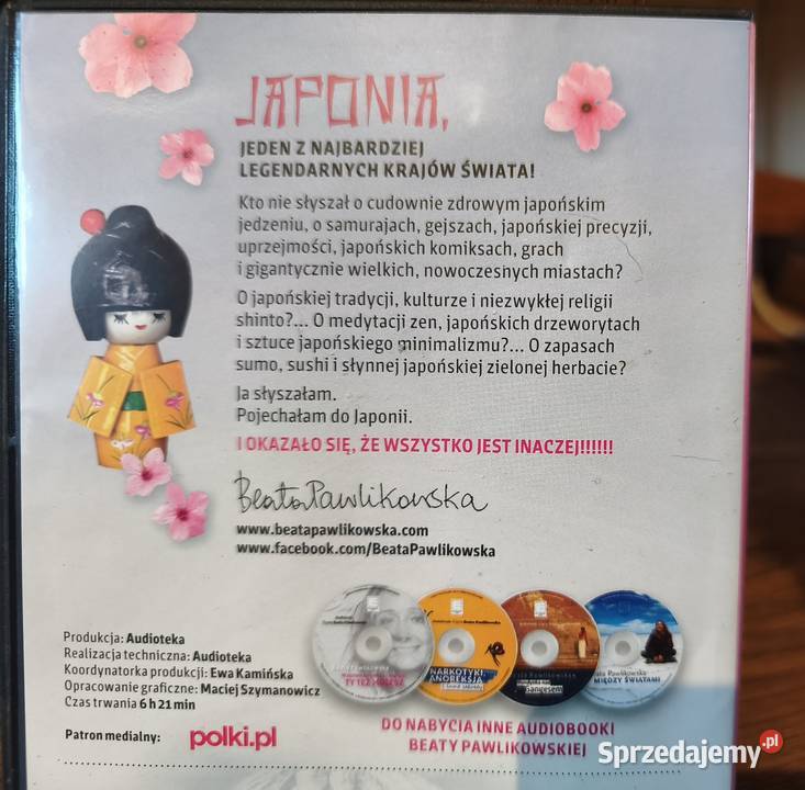 Audiobook Blondynka w Japonii czyta Beata Szczyrk sprzedam