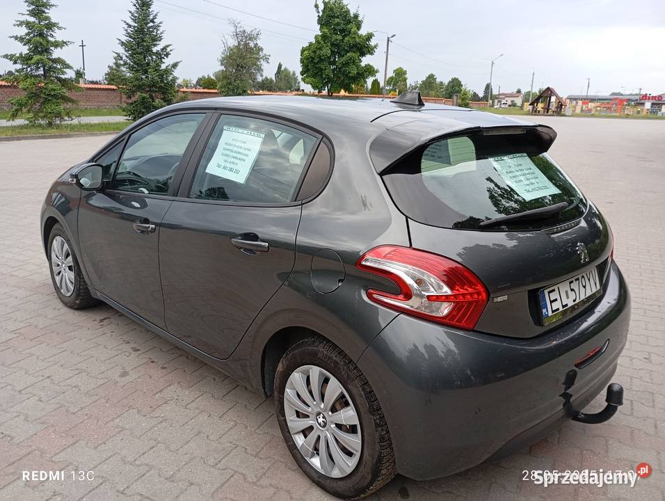 Peugeot 208 2013r 16 HDi Naci klimahak 5drzwiowy