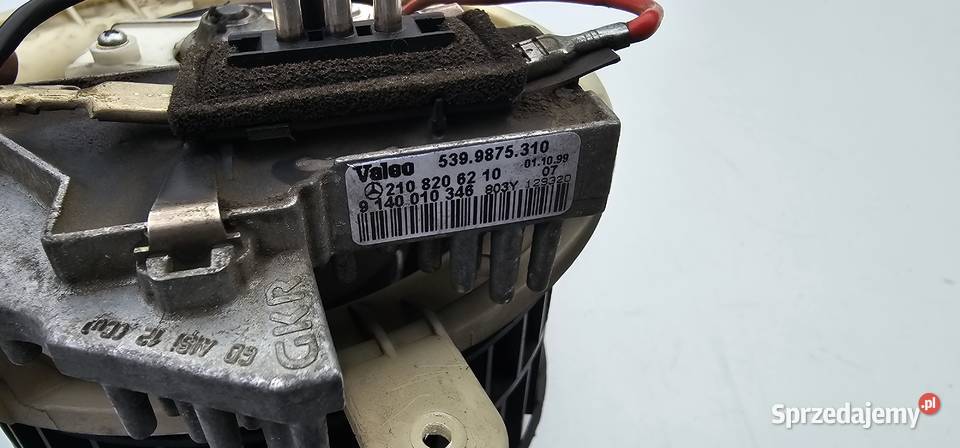 Dmuchawa mercedes w210 lift 2108206210 Dmuchawy Motoryzacja Zbąszyń