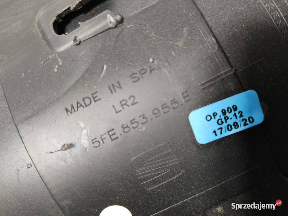 Blenda Nakładka Klapy Cupra Leon eHybrid Pleszew