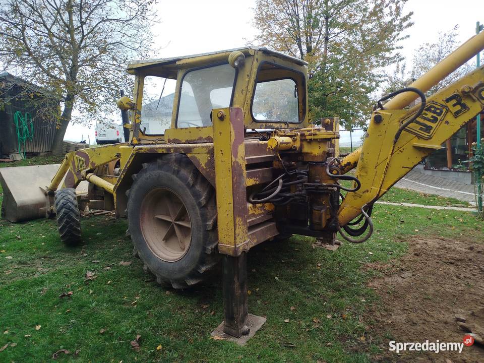 Koparko ładowarka JCB 3c Ostrówek Szkodna
