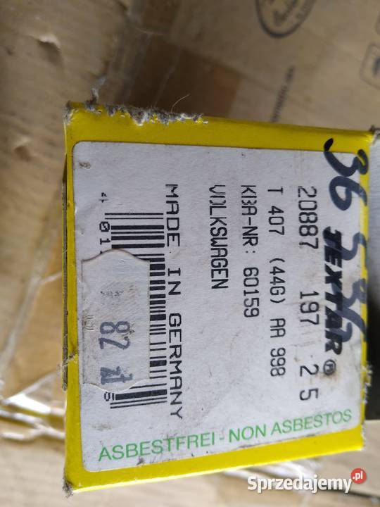 Klocki hamulcowe seat Ibiza wv polo gol 3 osobowe kujawsko-pomorskie Kruszwica
