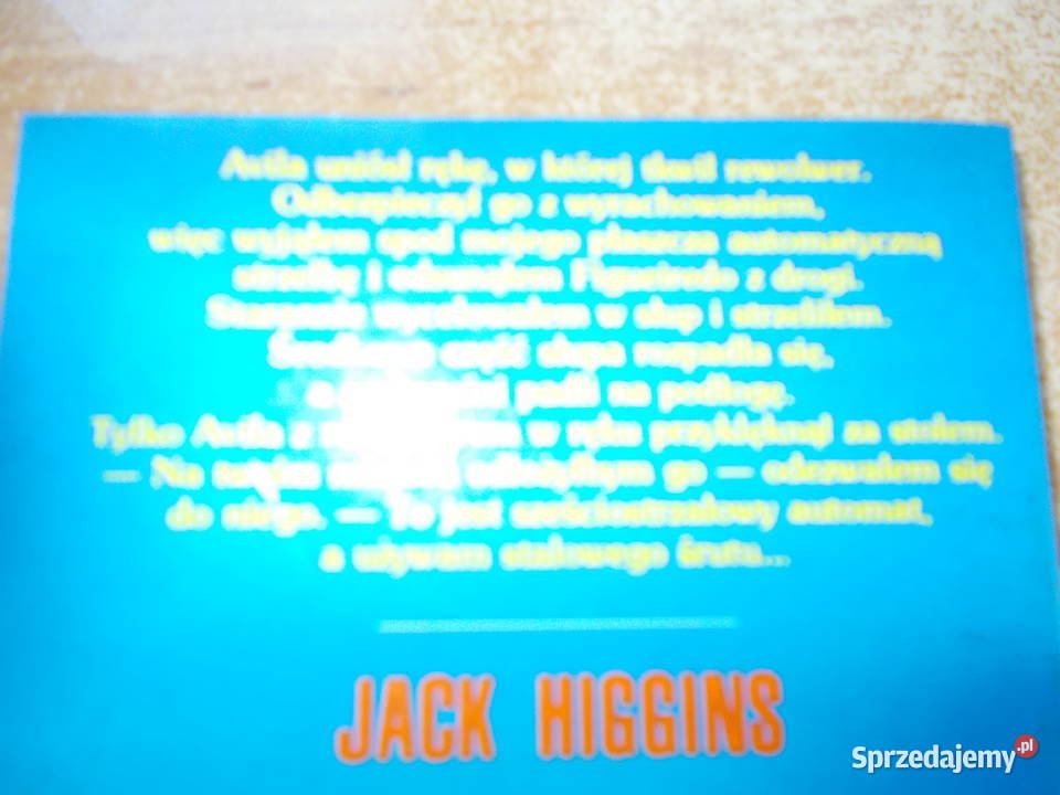 Jack Higgins Ostatnie miejsce stworzone Boga miękka Głubczyce
