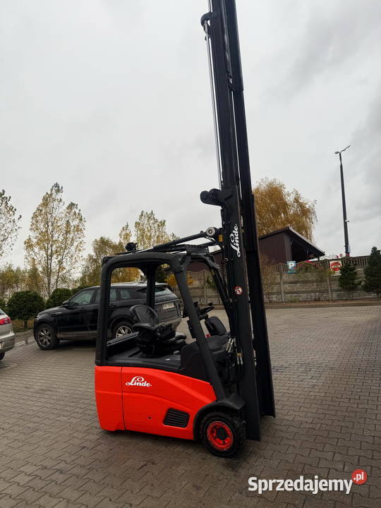 wózek widłowy elektryczny LINDE E16 Triplex 56m Działoszyn