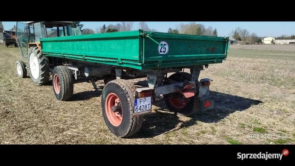 Przyczepa IFA THK 52 wywrotka 5 ton Maszyny rolnicze