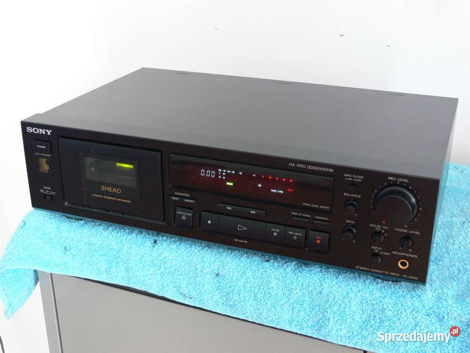 Magnetofon Sony TCK570 3głowicei WYSYŁKA Magnetofony