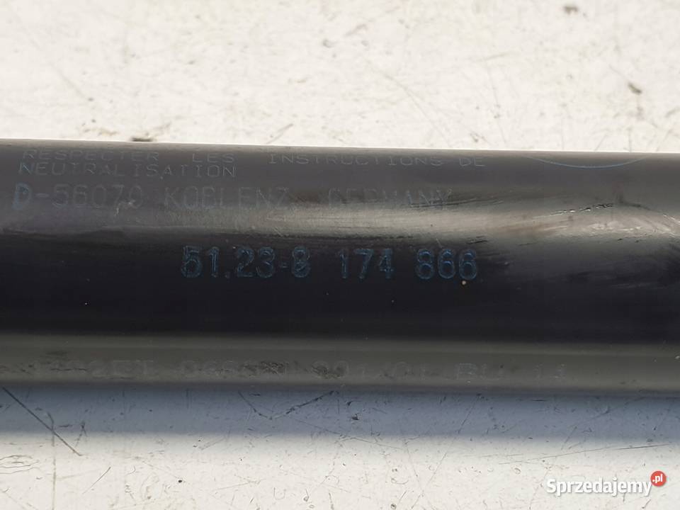 BMW E39 30 D SIŁOWNIK teleskop MASKI 8174866 Rudka