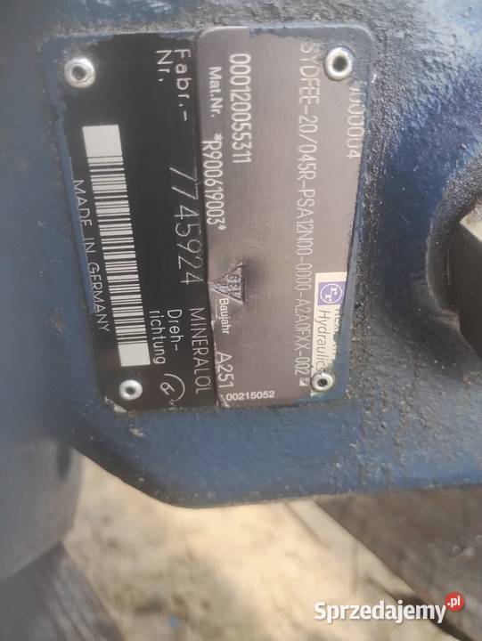 Pompa retrox hydrauliczna psb 12 kd3