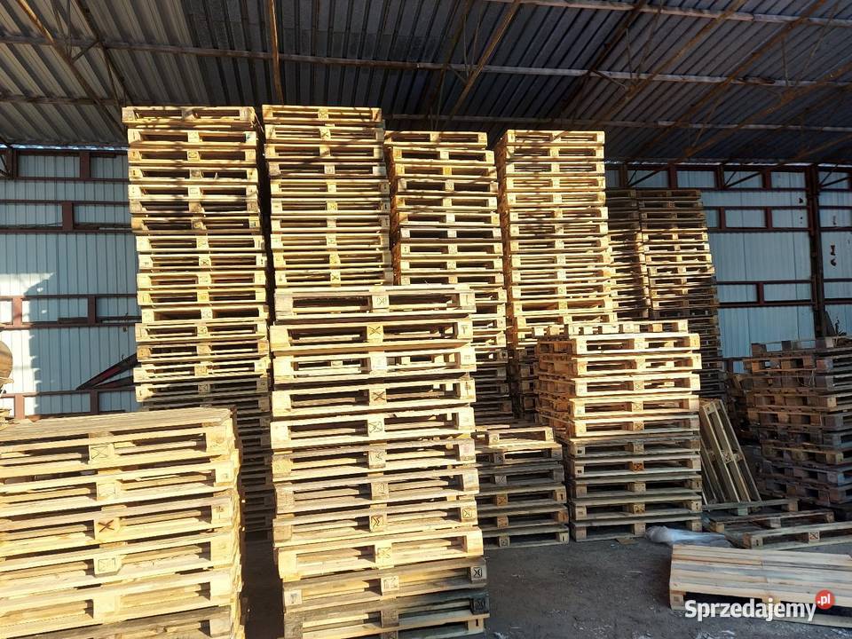 Palety drewniane jasne solidne 120x100 Pozostałe mazowieckie Radom