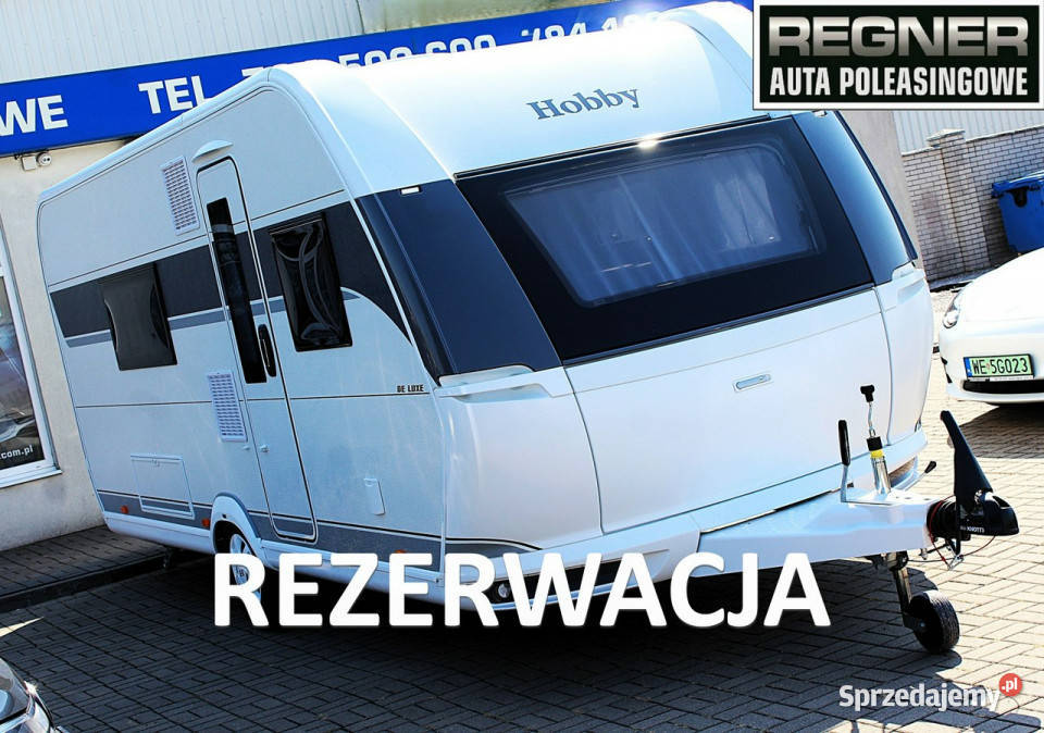 przyczepy kempingowe Hobby DE LUXE 495 WFB DE mazowieckie Sokołów