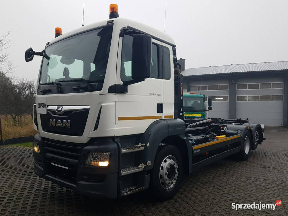 MAN TGS 26430 3 OSIE HAKOWIEC MULTILIFT OPTIMA Poręba