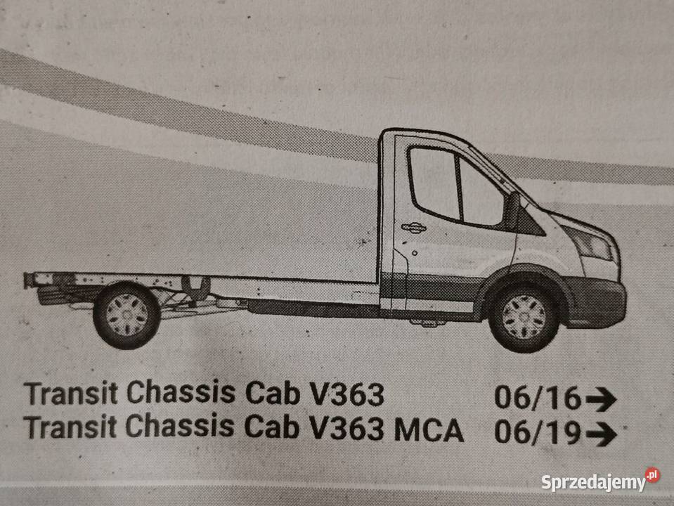 FORD TRANSIT CUSTOM WIĄZKA HAKA HOLOWNICZEGO wielkopolskie Pleszew sprzedam