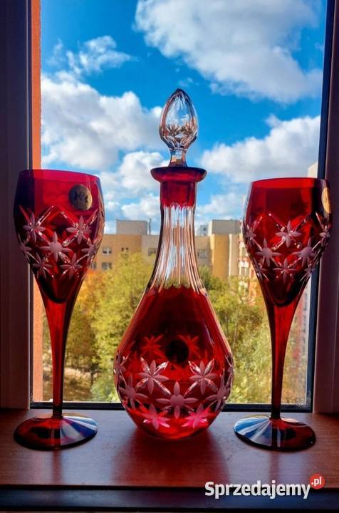 Piękny zestaw kryształów Wrocław sprzedam