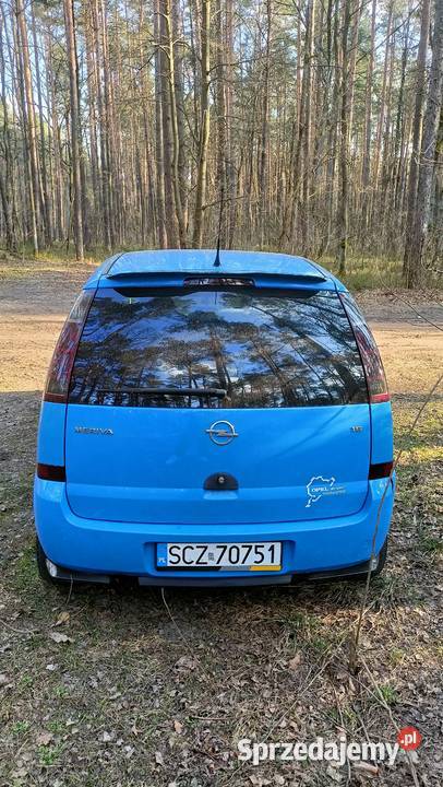 Opel Meriva 16 16v niebieska Opel Częstochowa