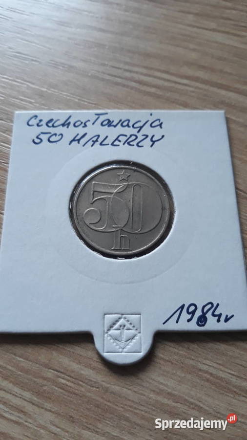 50 Halerzy Czechosłowacja 1984 r i 1989 r Konin
