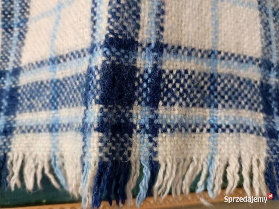 szalik vintage damski męski wełna angora ciepły Kielce sprzedam