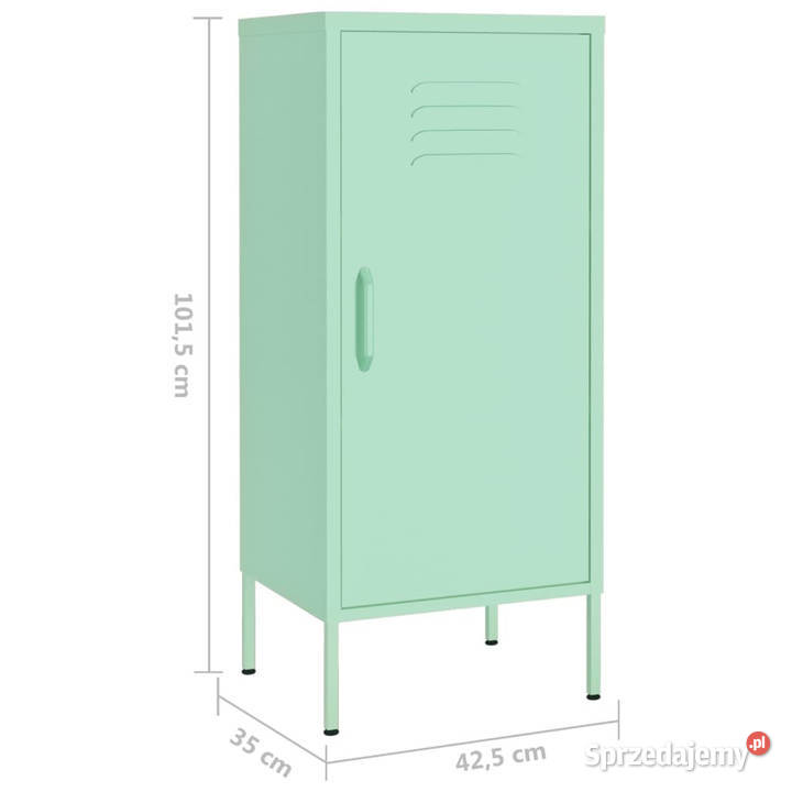 Szafka miętowa 425x35x1015 stalowa WM336194 Warszawa