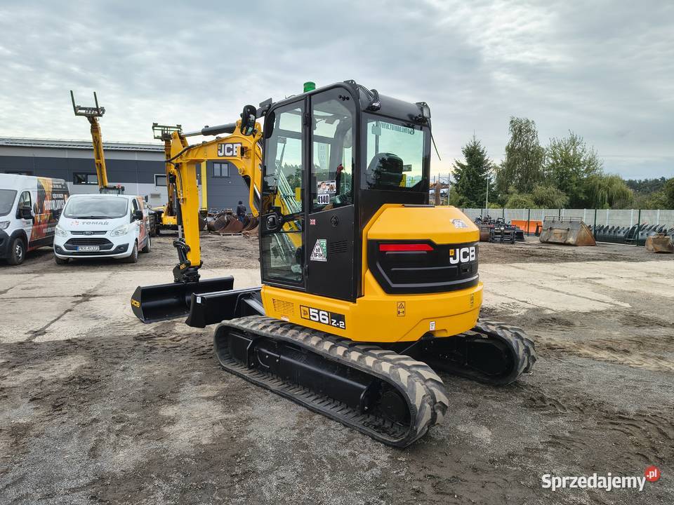 KOPARKA GASIENICOWA 6 TON JCB 56Z1 KUBOTA VOLVO Dodatkowy osprzęt Krotoszyn
