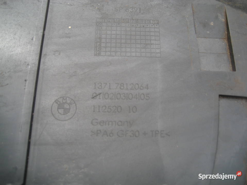 bmw 5gt f07 f10 30d obudowa filtra powietrza wielkopolskie Rakoniewice