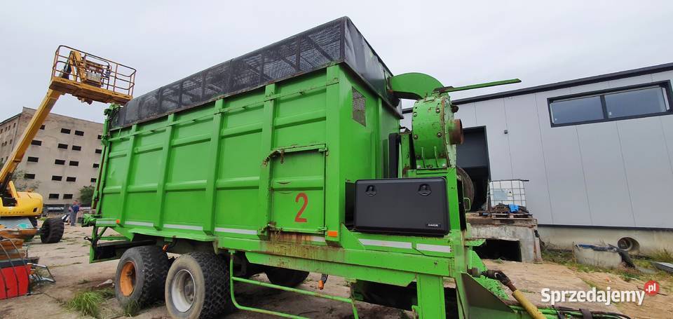 Przyczepa rolnicza objętościowa ruchoma podłoga Borne Sulinowo