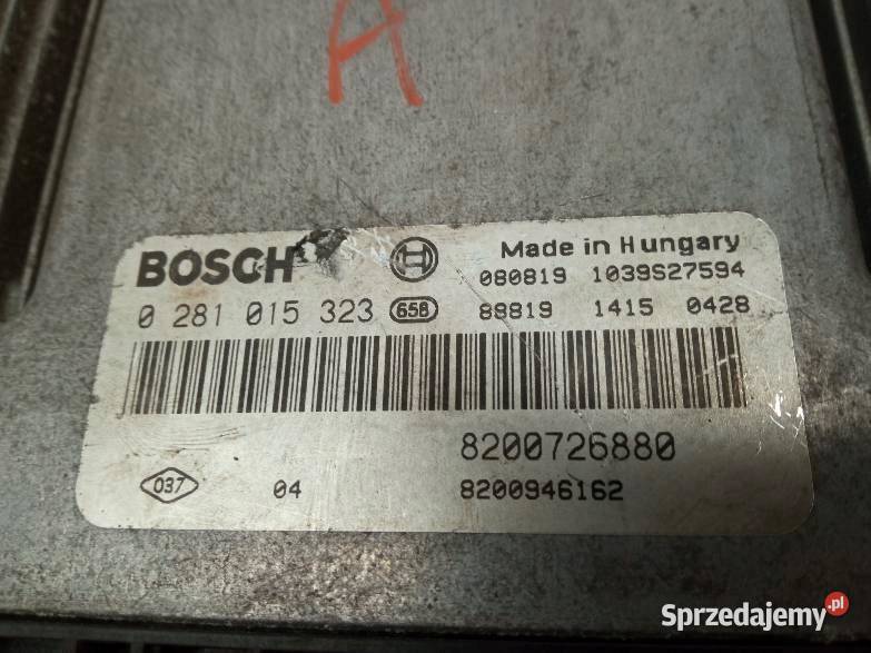 STEROWNIK SILNIKA 0281015323 8200726880 Renault