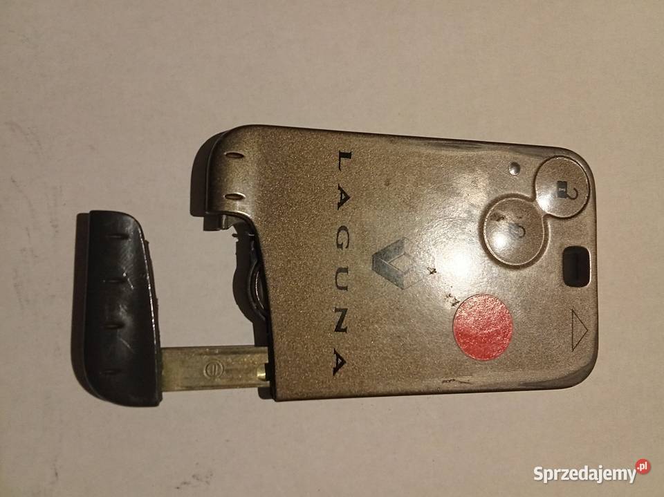 Karta Renault Laguna 2 kluczyk Imielin