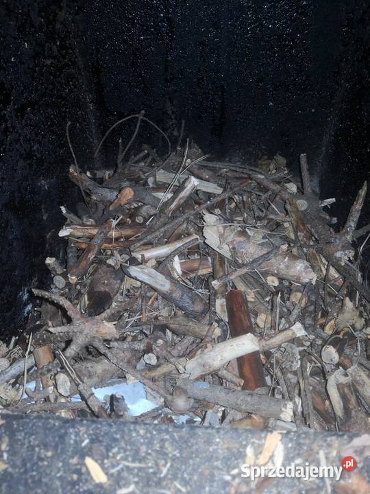 Zrębki zrębka rozpałka opał