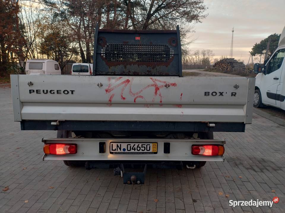 Peugeot Boxer 2016 20 HDI 130 Sprowadzony z biały Myszyniec