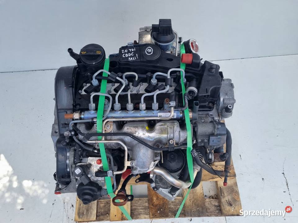 SILNIK KOMPLET VW Golf V Plus 20 TDI 110 pali Silniki kompletne Janów