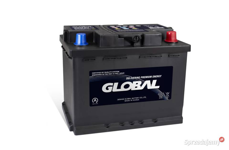 Akumulator Global AGM STARTSTOP 60Ah 640A Tczew