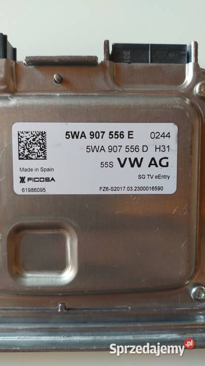 VW AUDI SEAT MODUŁ STEROWNIK KAMERY 5WA907556E