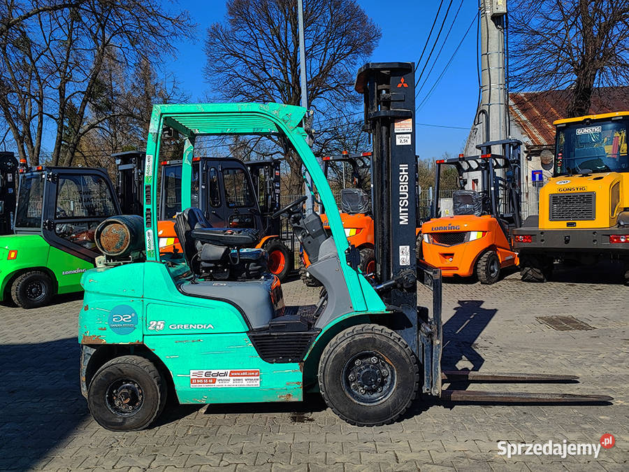 Wózek widłowy Mitsubishi FG25N 25 tony duplex Kęty