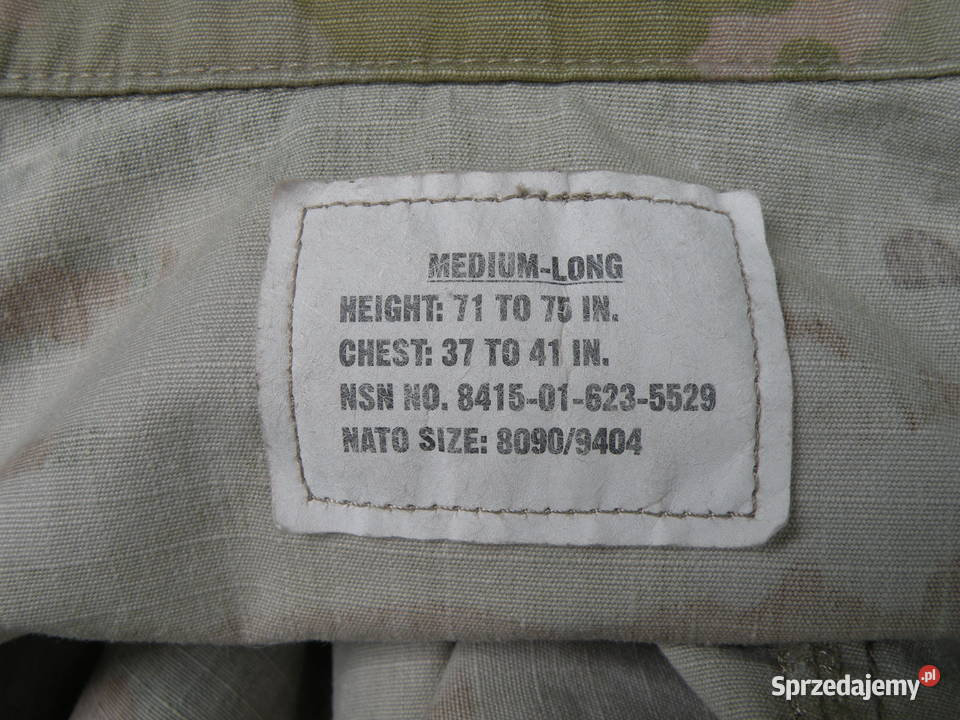 Bluza ACU multicam OCP medium long ripstop