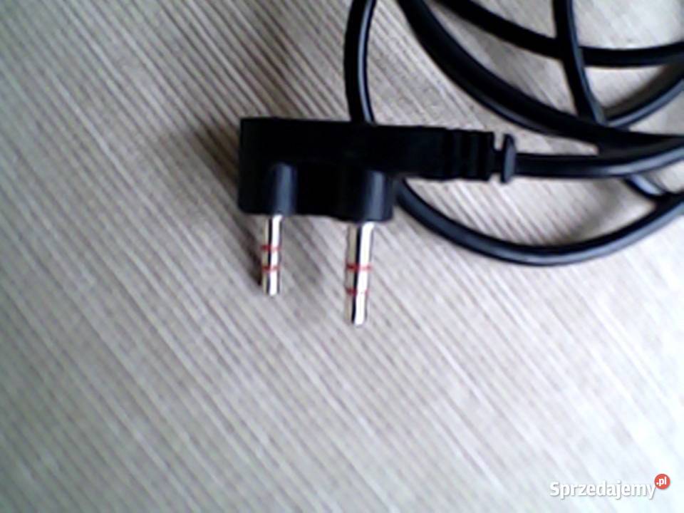 Słuchawki nauszne przewodowe lekkie z 2 wtykami Warszawa