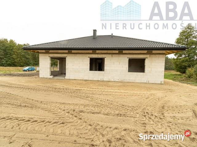 Dom w stanie surowym otwartym Tury gm Krzymów 1029m2 Konin