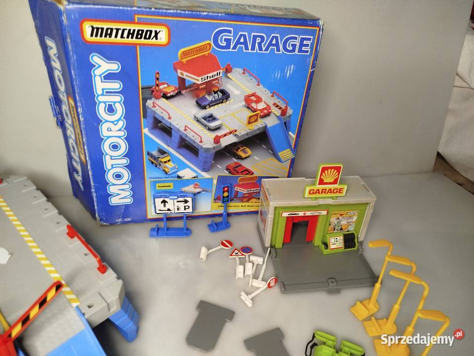 Garaż Matchbox MotorCity w pudełku Zgierz sprzedam