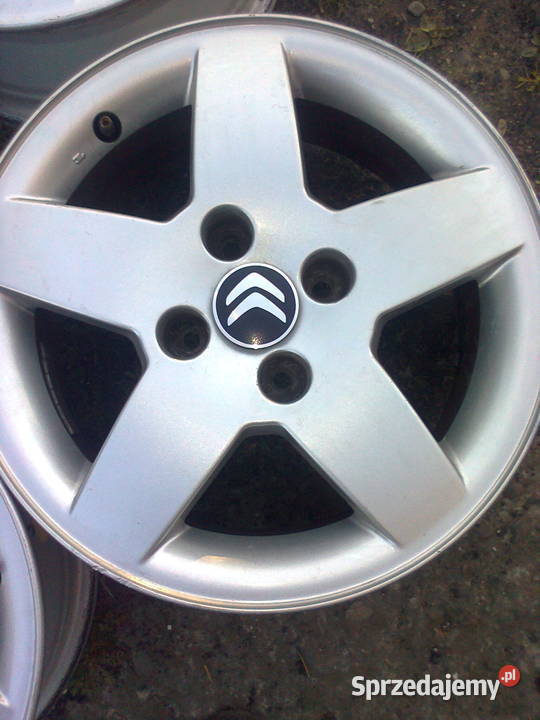 felgi aluminiowe 15 Citroen Berlingo C3 C4 sprzedam