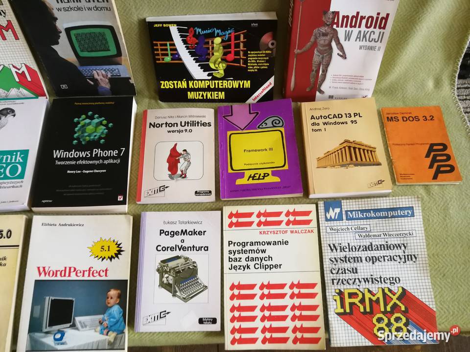 Książki komputery RETRO Systemy i Programowanie zachodniopomorskie Szczecin sprzedam