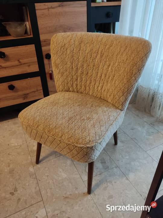 stary fotel PRL muszelka lubuskie Gorzów Wielkopolski