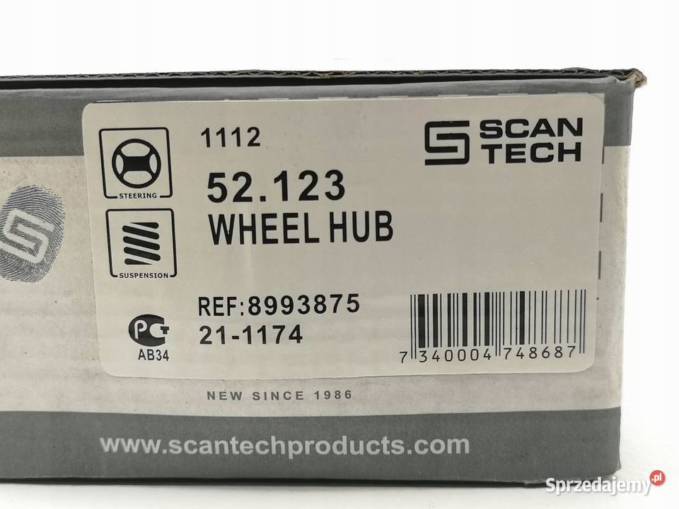 ŁOŻYSKO KOŁA PRZÓD PRZEDNIE PIASTA SAAB 9000