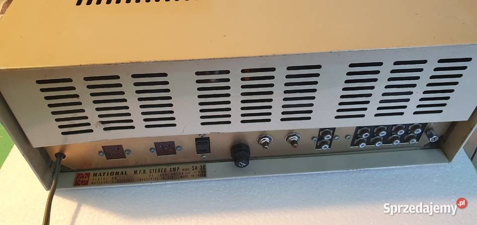 National Sa30 wzmacniacz lampowy el84 vintage Kraków sprzedam